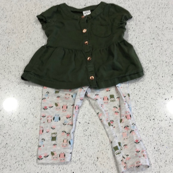 Carter's Other - 2/$10 9 month Carters owl outfit